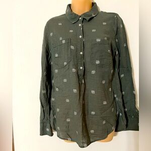 Merona Pullover Shirt Medium
